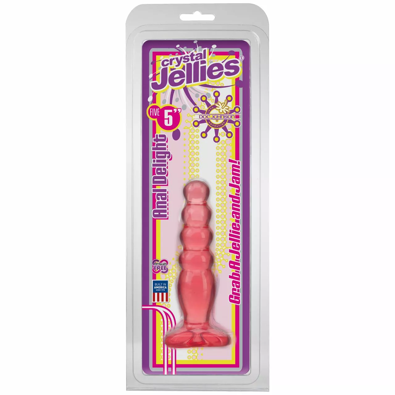 Doc Johnson Analplug Delight Pink 14,5 X 3 Cm 2 Doc Johnson Analplug Delight Pink 14,5 X 3 Cm – Bild 2