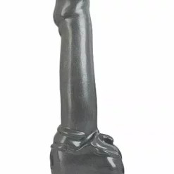 Doc Johnson Atom Bomb Gun Metal Monster Dildo 38 X 7 Cm