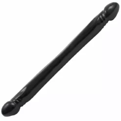 Doc Johnson Dildo Double Header Schwarz 45,7 X 4 Cm