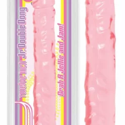 Doc Johnson Doppeldildo Pink Jellie 30,5 X 3,6 Cm