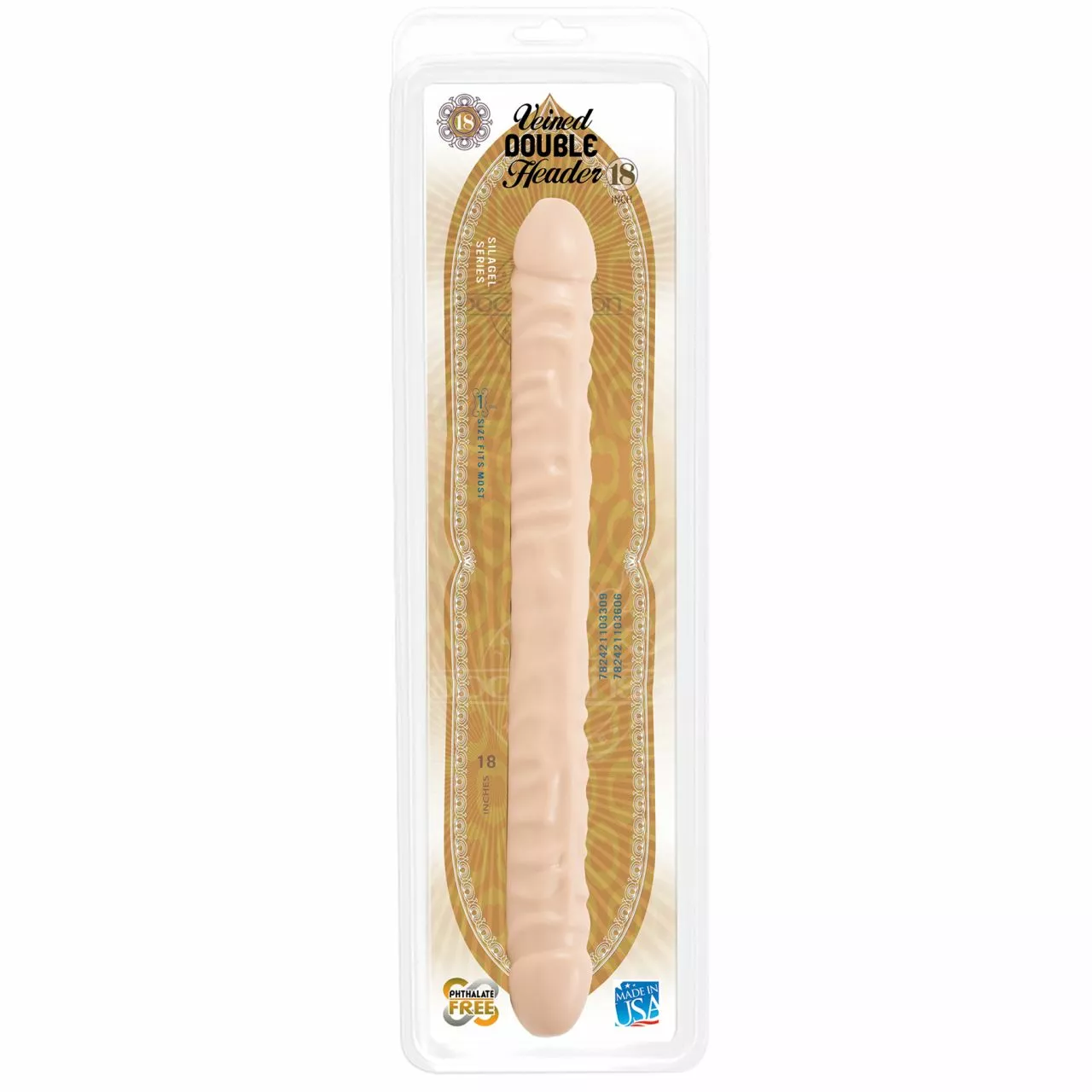 Doc Johnson Doppeldildo Snake Natur 45,7 X 5 Cm 2 Doc Johnson Doppeldildo Snake Natur 45,7 X 5 Cm – Bild 2
