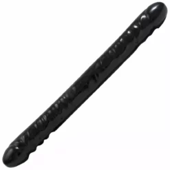 Doc Johnson Doppeldildo Snake Schwarz 45,7 X 4,6 Cm