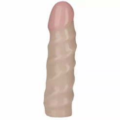 Doc Johnson Gerippter Dildo Natur 15,2 X 3 Cm