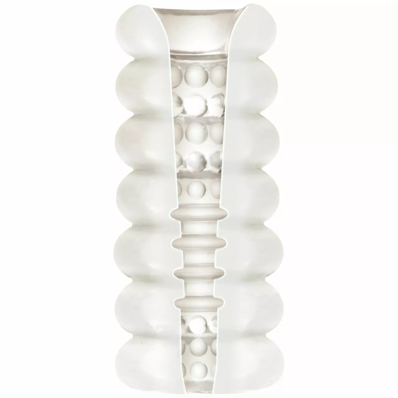 Doc Johnson Masturbator White Tunnel 11 X 4,5 Cm 2 Doc Johnson Masturbator White Tunnel 11 X 4,5 Cm – Bild 2