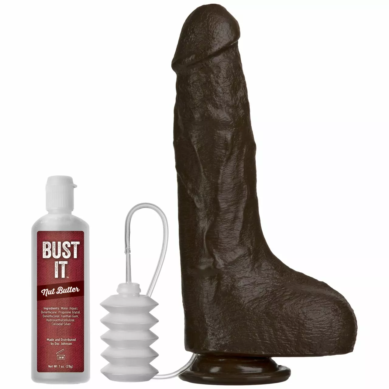 Doc Johnson Spritzender Dildo Ibiza Schwarz 23 X 5 Cm 1 Doc Johnson Spritzender Dildo Ibiza Schwarz 23 X 5 Cm