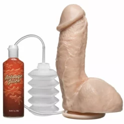 Doc Johnson Spritzender Dildo Miami Natur 19 X 4,8 Cm