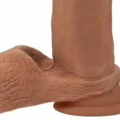 Doc Johnson Perfect D Caramel -Dildos Verkaufsladen perfect d caramel hoden 600x600